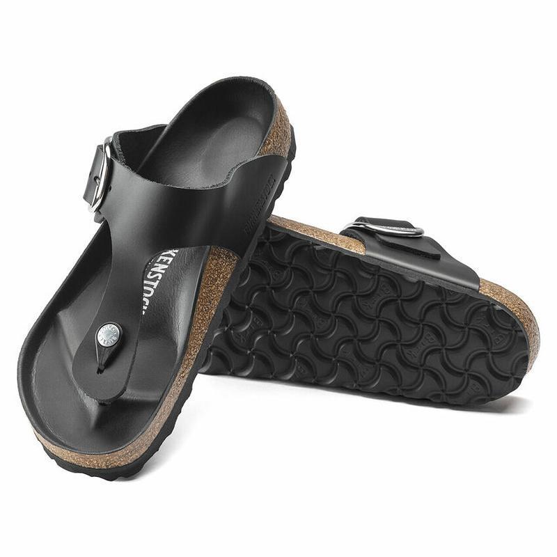 Gizeh Birkenstock Big Prackou Kozene Damske Čierne | SK 120VRW